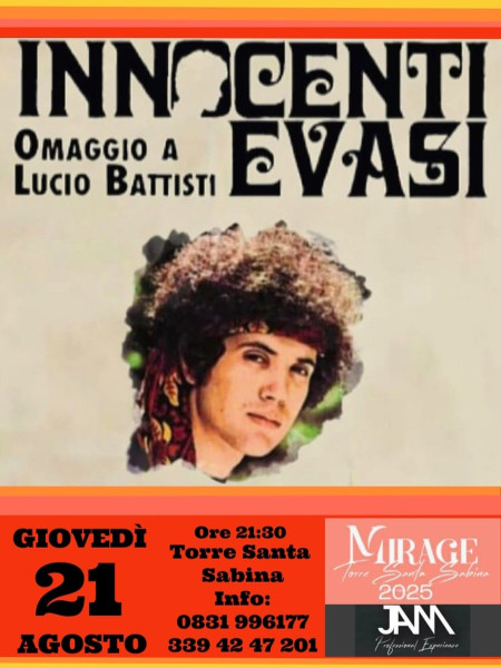 Innocenti Evasi Omaggio a Lucio Battisti