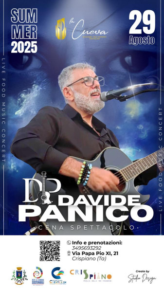 Davide Panico  La Voce di Taranto che Incanta