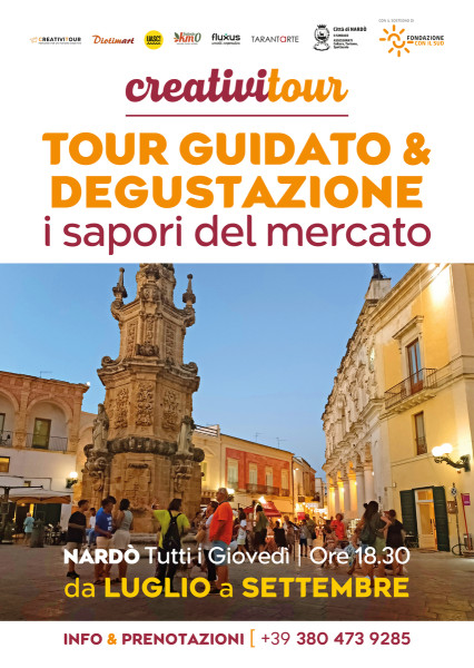 Tour guidato con degustazione "I sapori del mercato"