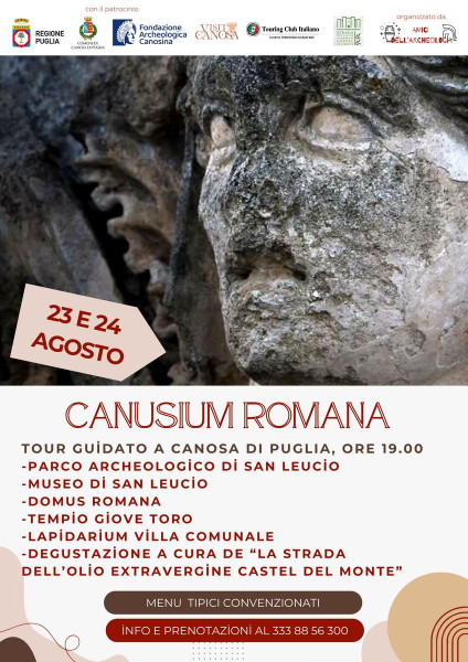 Canusium romana: tour tra cultura ed enogastronomia