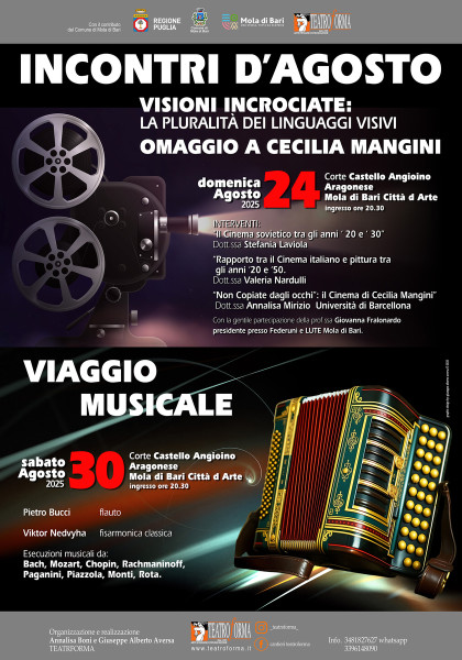 VISIONI INCROCIATE: LA PLURALITÀ DEI LINGUAGGI VISIVI   OMAGGIO A CECILIA MANGINI