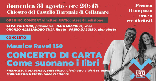 Maurice RAVEL 150 - Concerto di Carta: come suonano i libri