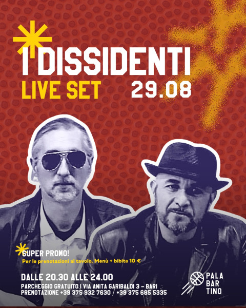 PalaBarTino: il live de I Dissidenti