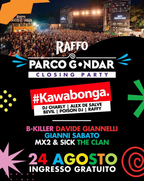 Closing Party Raffo Parco Gondar