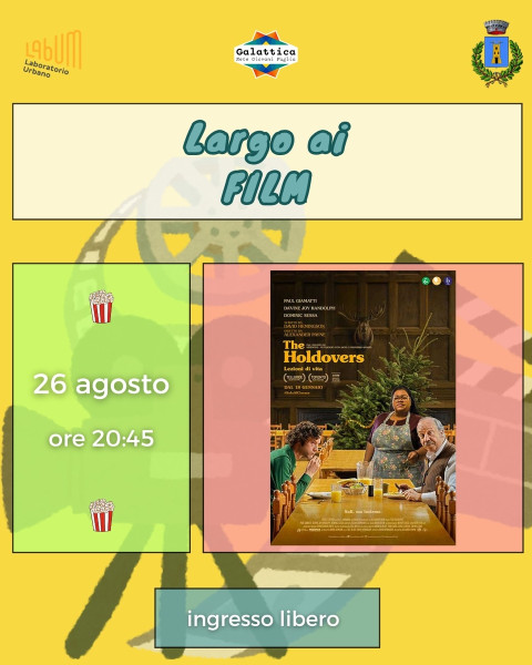 THE HOLDOVERS, LEZIONI DI VITA  - LARGO AI FILM 6