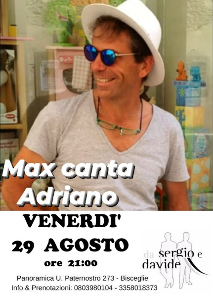 MAX canta ADRIANO