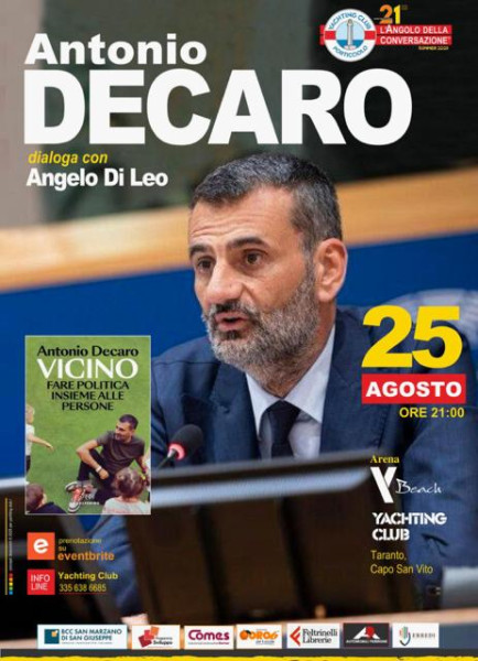 Angolo della Conversazione con Antonio Decaro