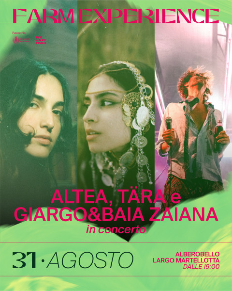 ALTEA, TÄRA e Giargo & Baia Zaiana live al LITTLE FARM Festival 2025