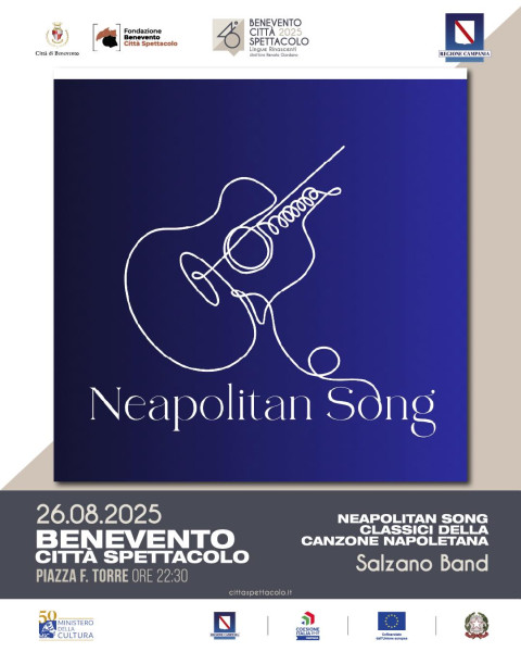 FESTIVAL BENEVENTO CITTA’ SPETTACOLO 2025 PREMIO ALLA CARRIERA. LA MUSICA A BENEVENTO I PROTAGONISTI - 19^ Edizione