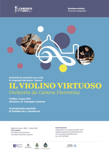 Leone Pini e l'Orchestra da Camera Fiorentina live concert