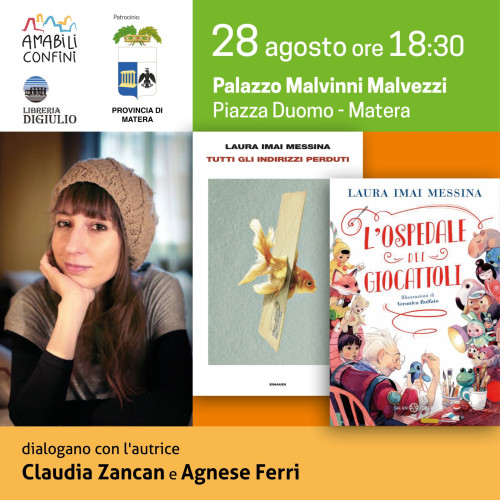 Laura Imai Messina a Matera per Amabili Confini, giovedì 28 agosto