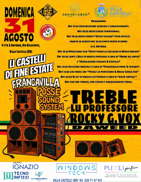 Li Castelli di Fine Estate-Tradizione, musica, comunità