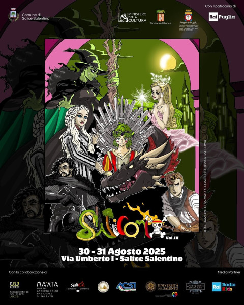 Al Via a Salice Salicomix Vol III, Festival Dedicato al Fumetto e All'Universo Cosplay