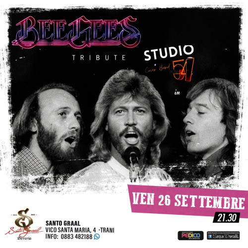 Bee Gees tribute night live a Trani