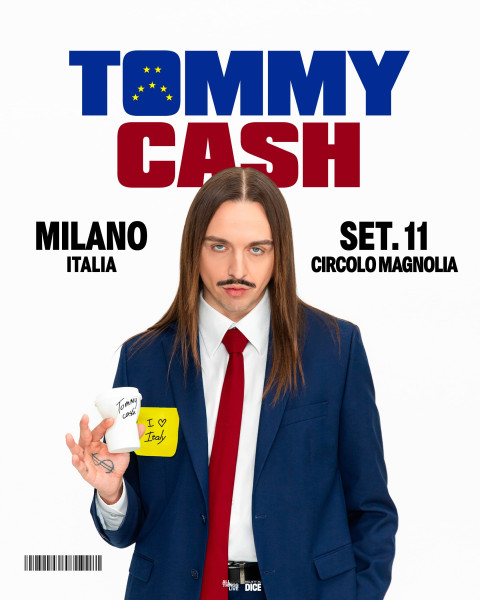 Tommy Cash_l'11.09 la star estone fa tappa in Italia, al Circolo Magnolia di Milano