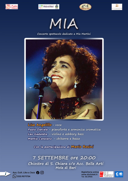MIA - Concerto spettacolo dedicato a Mia Martini