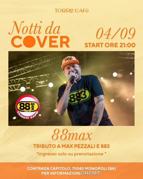 88Max - Tributo a Max Pezzali e 883 live at Torre Cafè