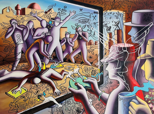 FROM POP TO ETERNITY - La Mostra Antologica dedicata a Mark Kostabi | Roma, 12 settembre 2025-29 marzo 202