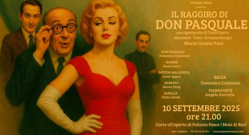 Il raggiro di Don Pasquale [spettacolo di TeatrOpera testo di Maria Grazia Pani]