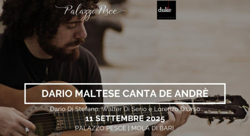 Dario Maltese canta De Andrè