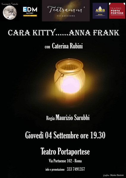 "CARA KITTY.....Anna Frank"