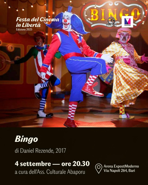 Proiezione Bingo di Daniel Rezende