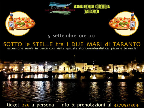 Sotto le stelle tra i Due Mari di Taranto