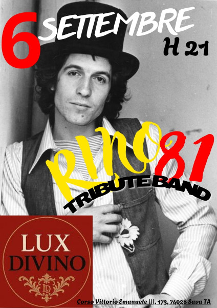 Rino 81 Rino Gaetano tribute band
