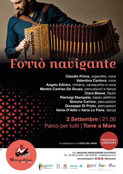 Forrò Navigante per Bari in Jazz 2025