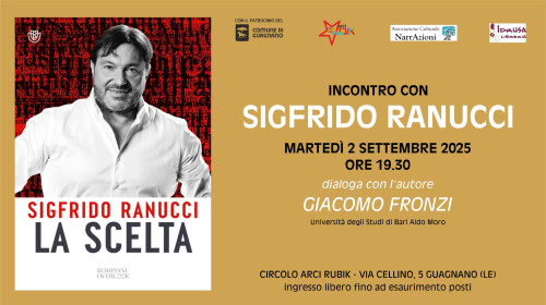Presentazione del libro "La scelta" di Sigfrido Ranucci