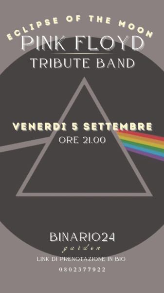 Pink Floyd Experience al Binario 24