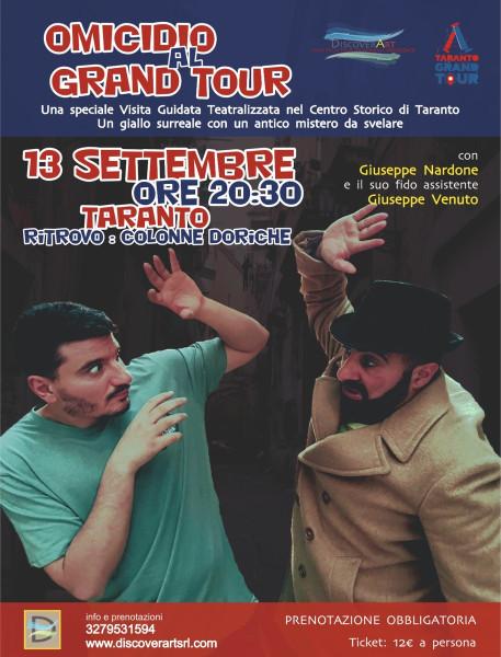 OMICIDIO AL GRAND TOUR (nella Città Vecchia di Taranto)