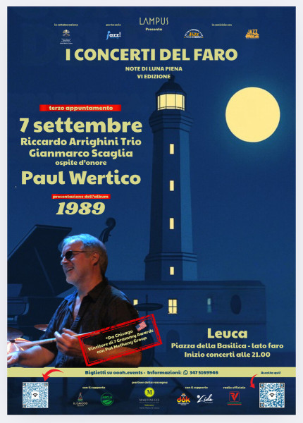 Paul Wertico per I Concerti del Faro
