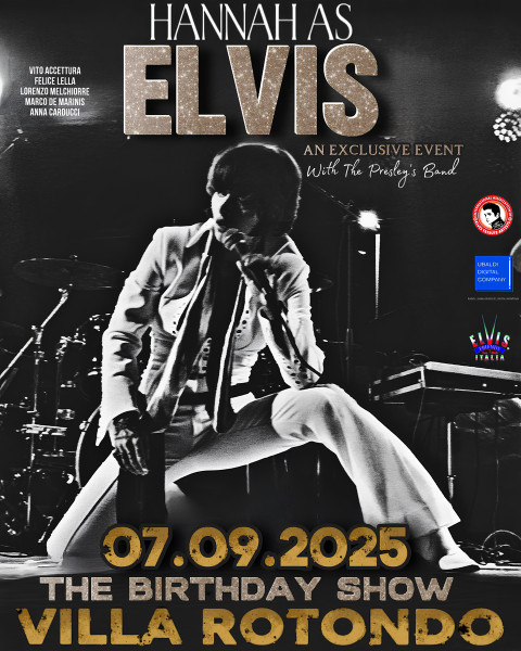 THE BIRTHDAY SHOW - HANNAH AS ELVIS with THE PRESLEY’S BAND