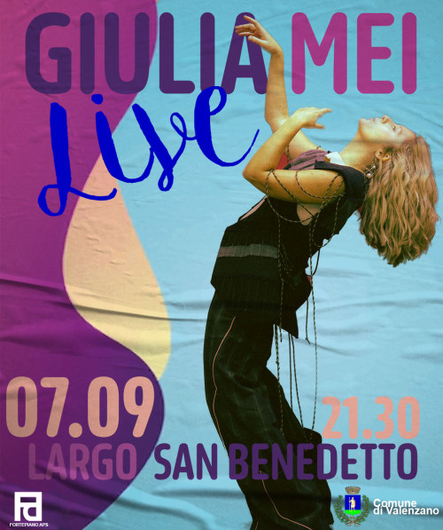 Giulia Mei in concerto gratuito