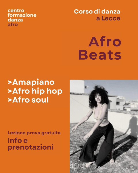 Corso di danza Afrobeats - OPEN DAY
