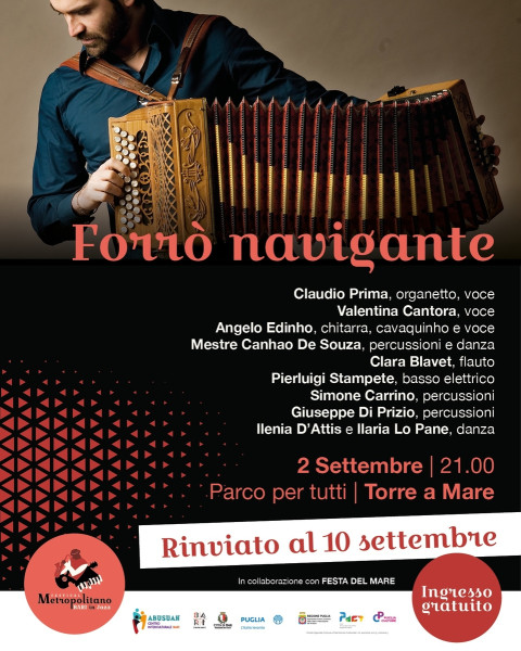 Forrò Navigante per Bari in Jazz 2025