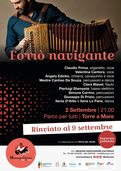 Forrò Navigante per Bari in Jazz 2025
