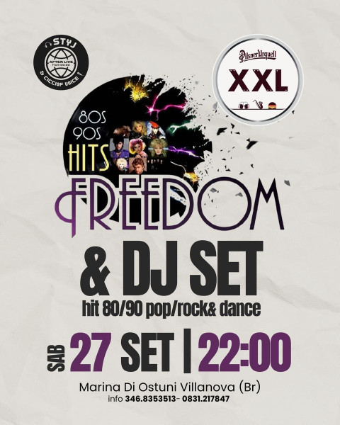 FREEDOM + DJ SET