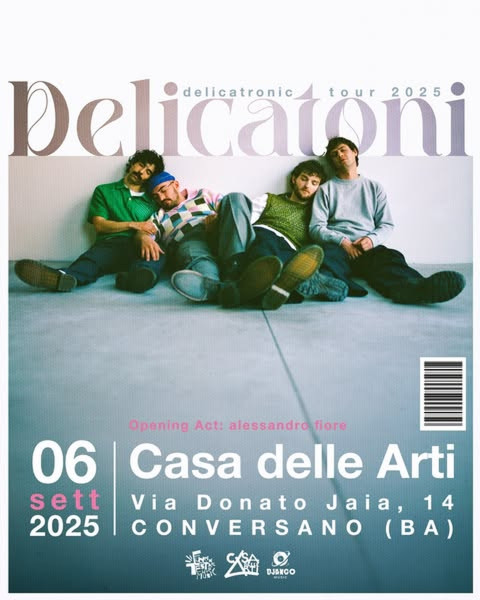 DELICATONI live a Casa delle Arti - Conversano