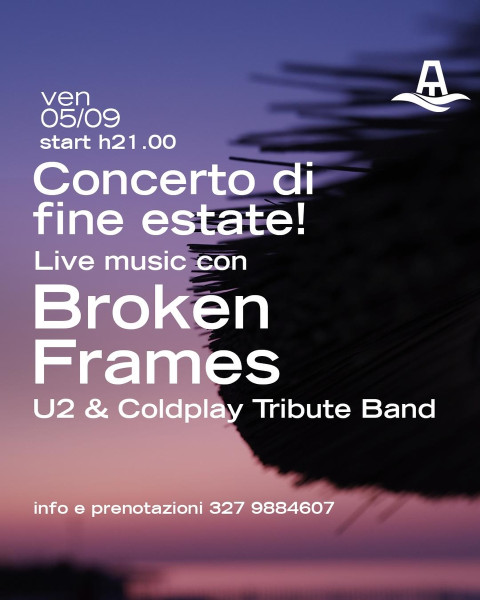 U2 & Coldplay Night by Broken Frames - Bari