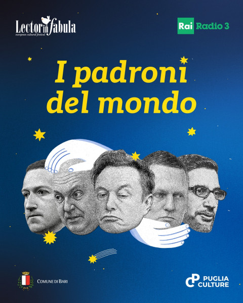Bariteatro: live Podcast di Lectorinfabula "i Padroni del Mondo" al Teatro Piccinni