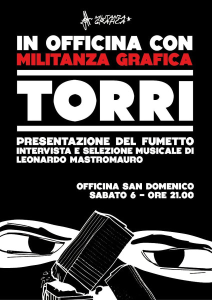 TORRI  Presentazione del fumetto di Militanza Grafica