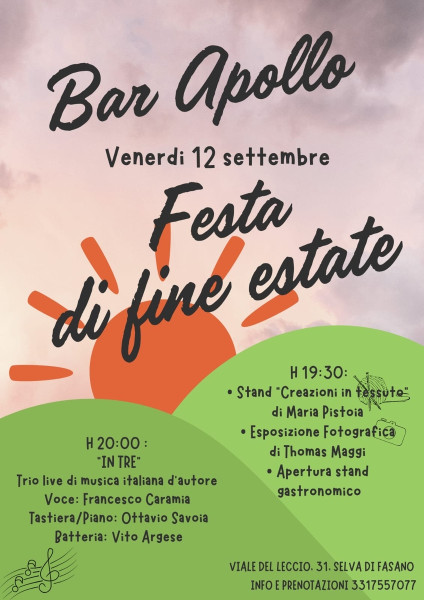 Festa di fine estate