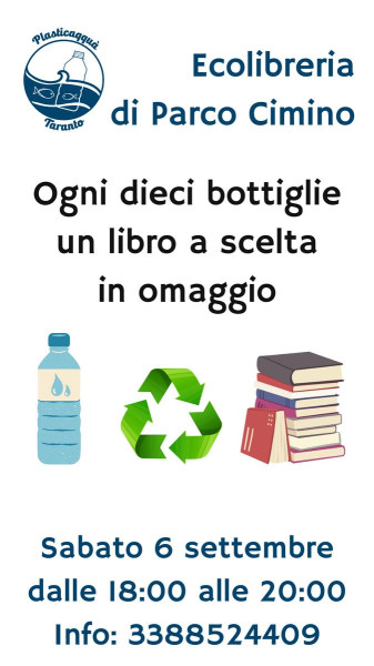 Ecolibreria - libri in cambio di rifiuti