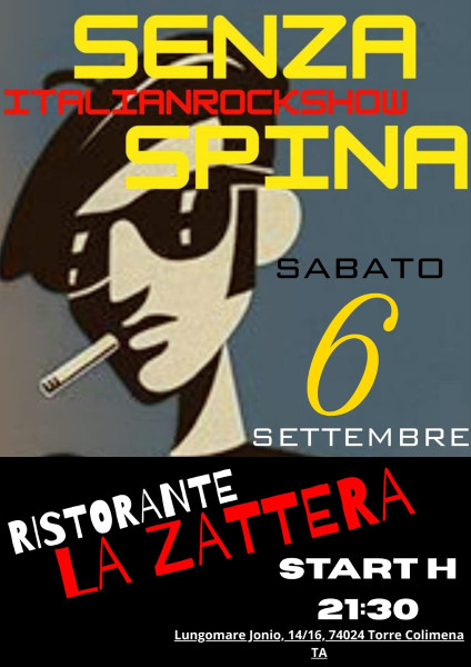 Senzaspina Italian rock show