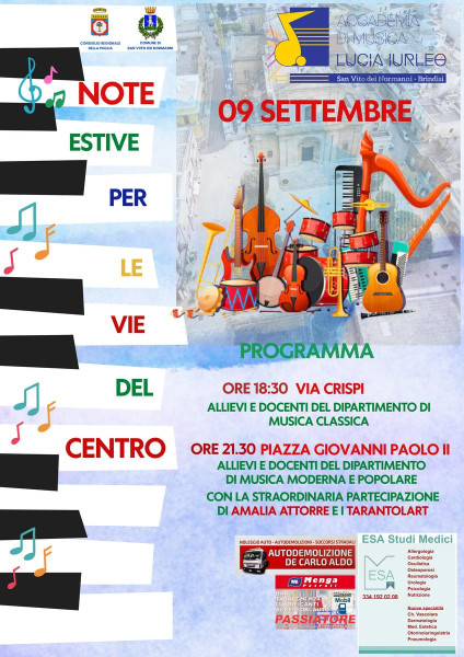 Note Estive per le Vie del Centro