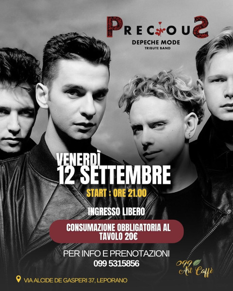 PRECIOUS DEPECHE MODE TRIBUTE BAND
