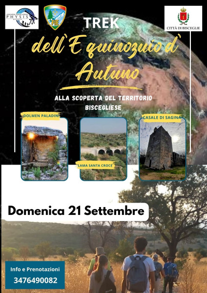 Trek dell'Equinozio d'Autunno: alla scoperta del territorio biscegliese