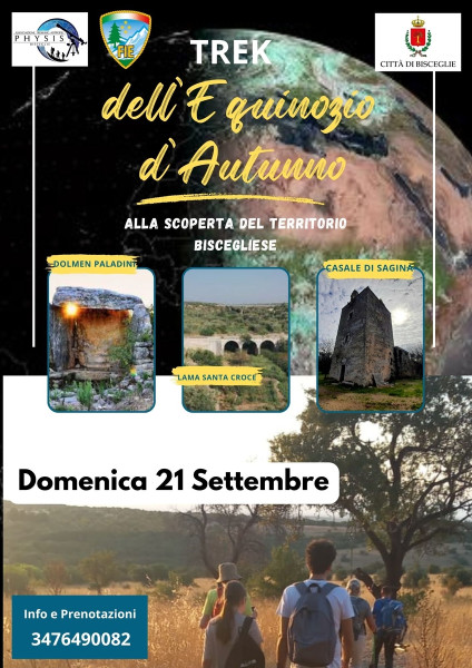 Trek dell'Equinozio d'Autunno: alla scoperta del territorio biscegliese